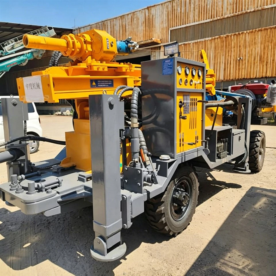 info-1-1 FYL200 Portable Water Well Drill Rig Deep Rock Drilling Machine